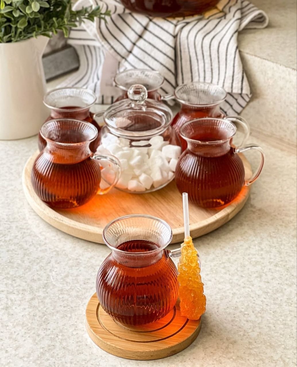 فنجان پیرکس چایخوری تپل محصول Şahin ترکیه
