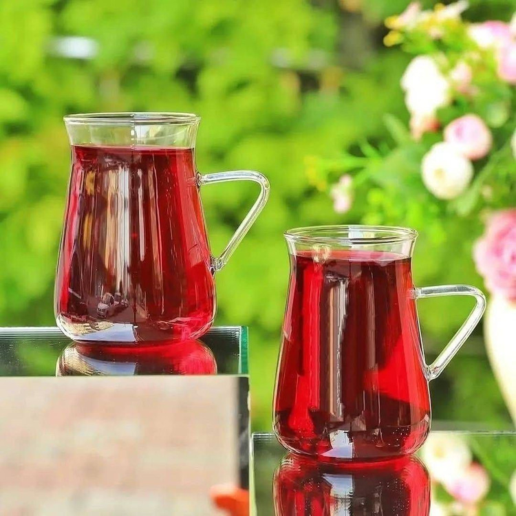 فنجان پیرکس دسته مثلثی محصول وارداتی