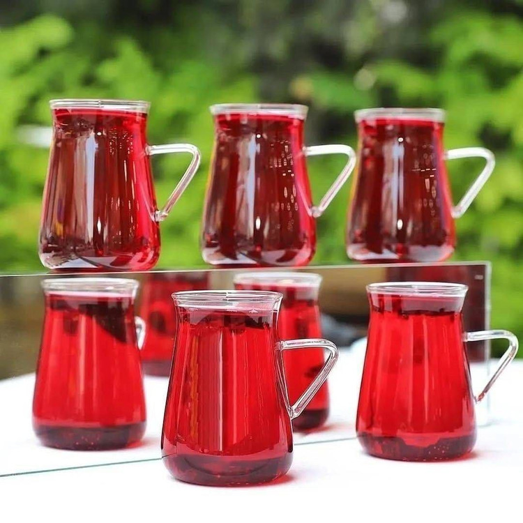 فنجان پیرکس دسته مثلثی محصول وارداتی