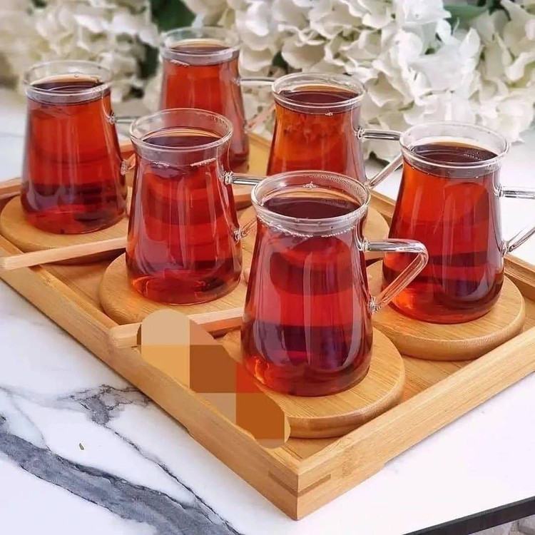 فنجان پیرکس دسته مثلثی محصول وارداتی