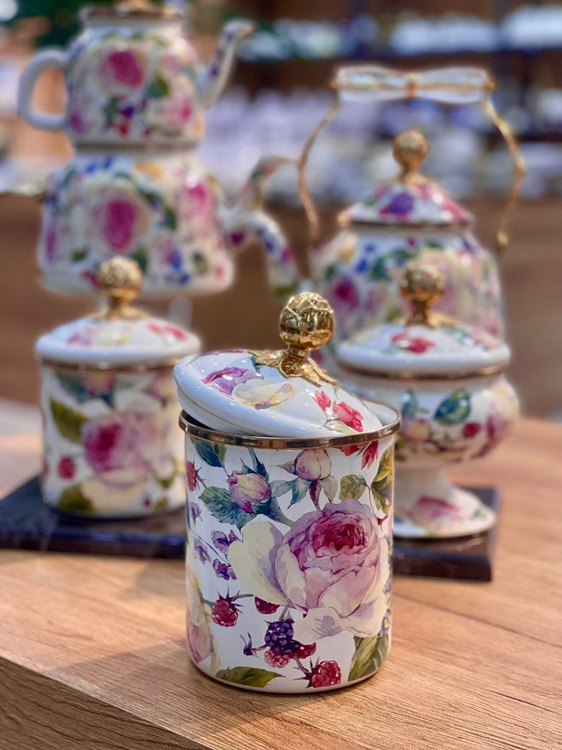 ست پذیرایی از کالکشن rose delux محصول miss betty ترکیه 🇹🇷