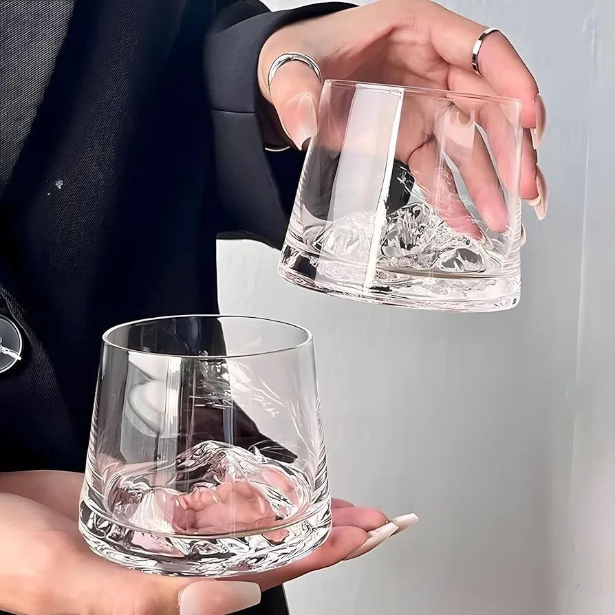 نیم لیوان کوه یخ deli glass  محصول وارداتی