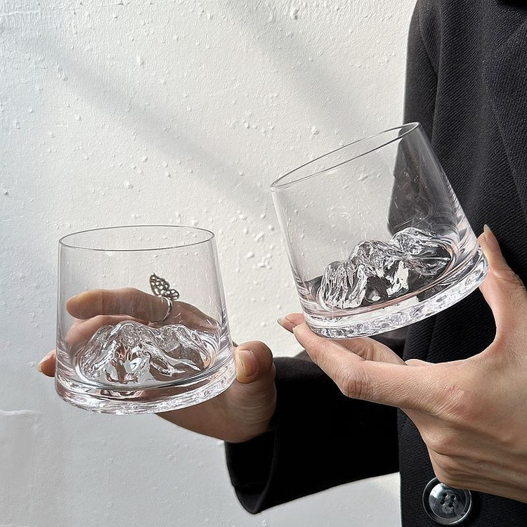 نیم لیوان کوه یخ deli glass محصول وارداتی